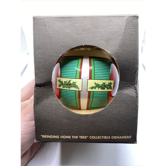 2001 Harley Davidson Christmas Ornament “Bringing Home The Tree” Series 3 LE - Picture 5 of 10